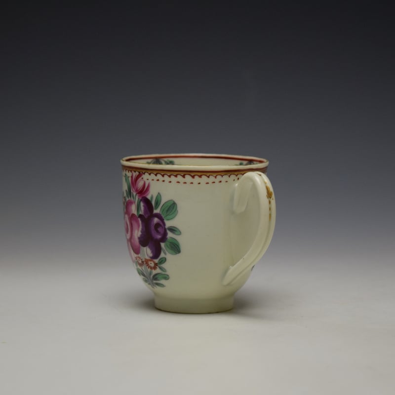 worcester polychrome floral coffee cup c1775 (5)