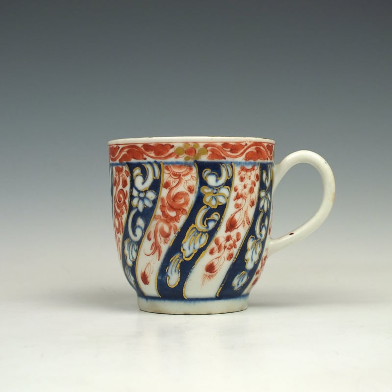 Rare Queen Charlotte Pattern Coffee Cup, C1770-90.