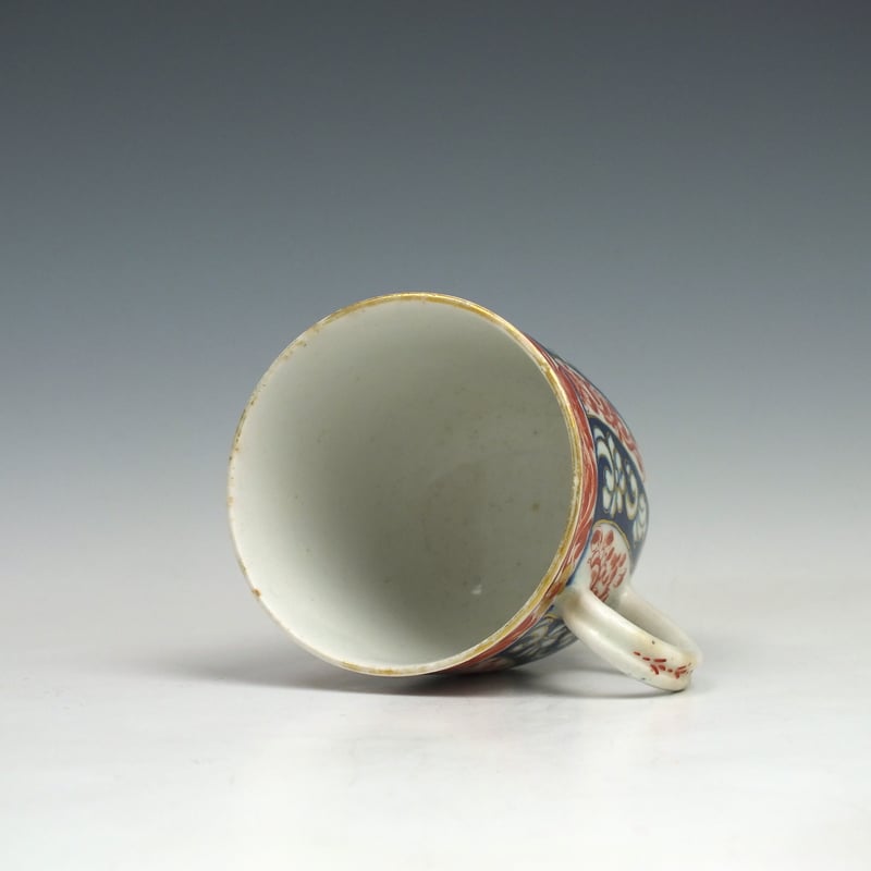 Very Rare Lowestoft Porcelain Queen Charlote Pattern Coffee Cup (5)