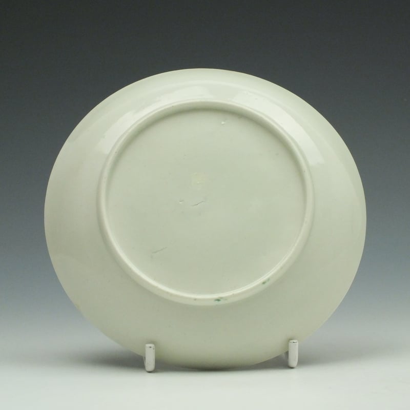 Worcester porcelain Red Bull Pattern Teabowl and Saucer c1765-75 (10)