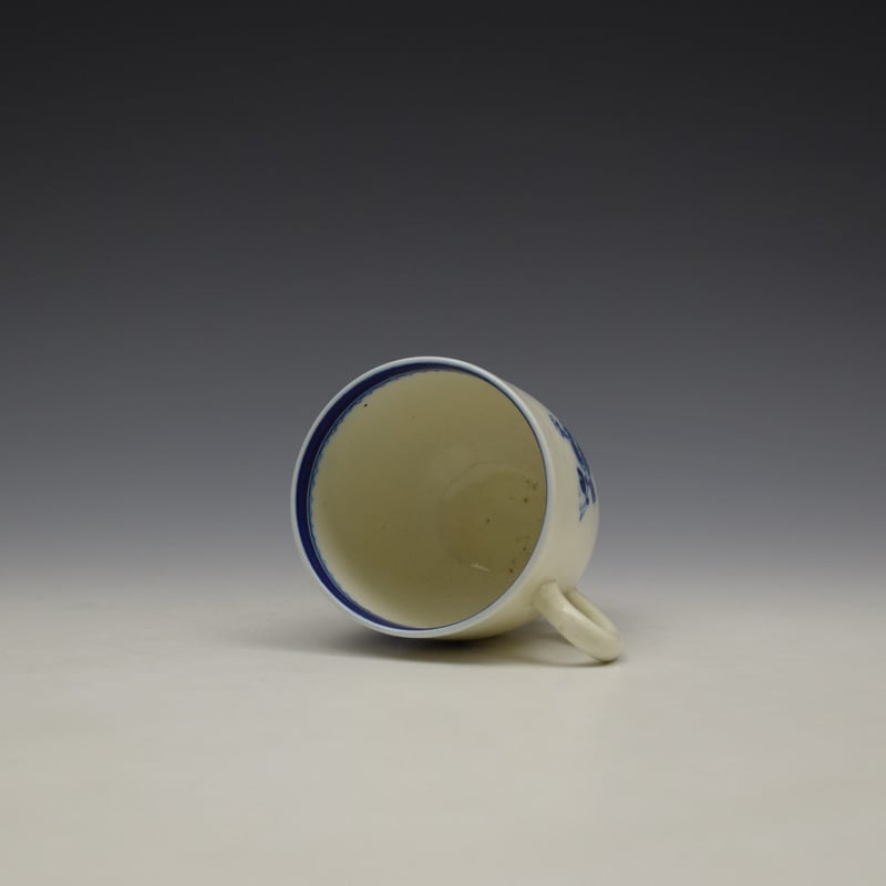 Caughley Salopian Sprigs Pattern Coffee Cupc1785-95 (6)