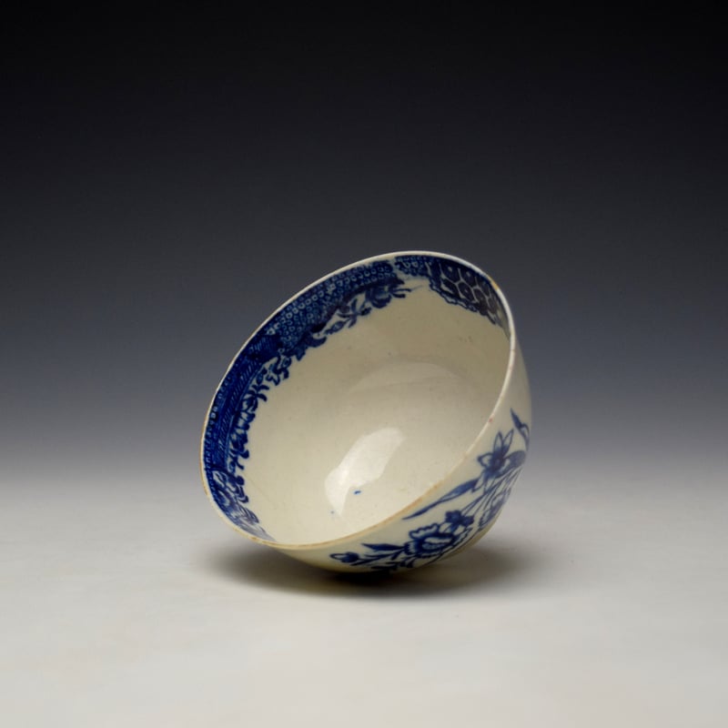 Liverpool Teabowl and saucer c1770-80 (7)