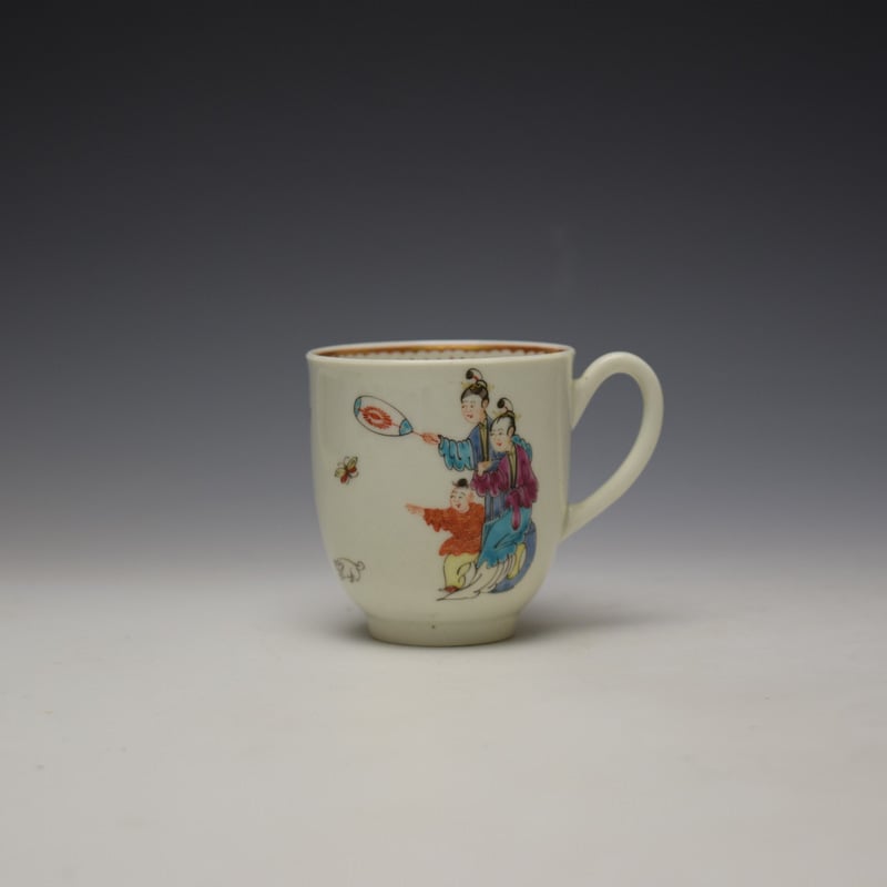 Tall Table Pattern Coffee Cup c1768-70 Vanzoi Lin Collection