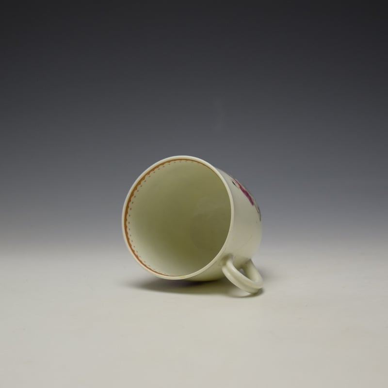 Worcester Tall Table Pattern Coffee Cup c1770 (6)