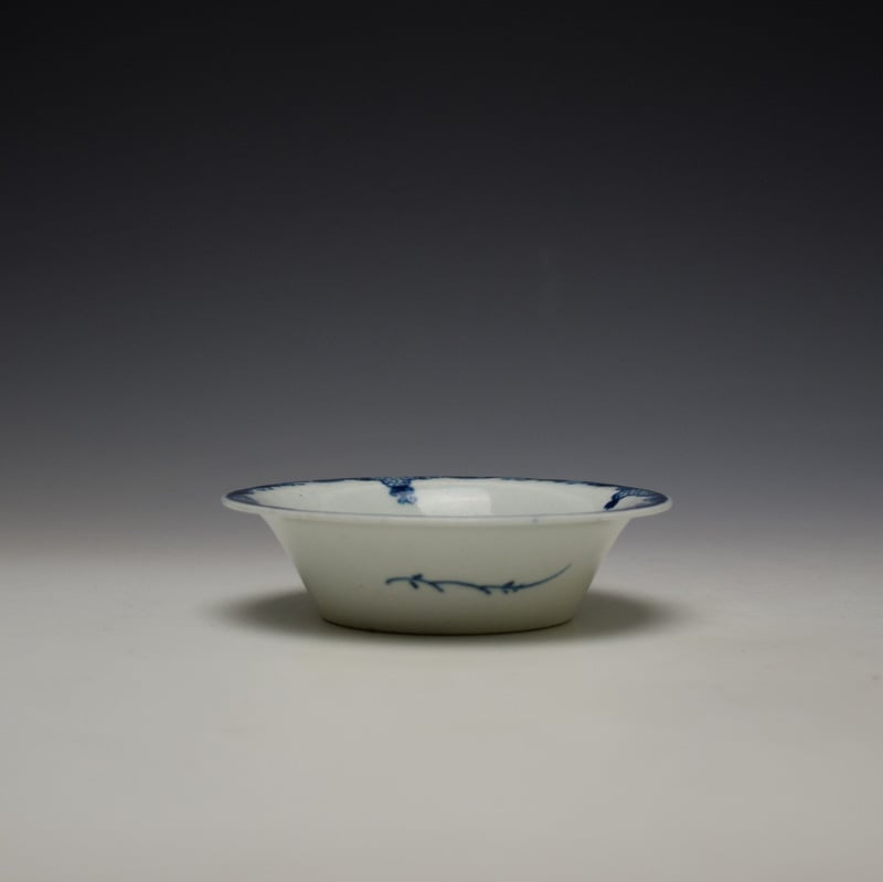 Worcester The Bare Tree and Speared Bird Pattern Patty Pan c1758-60 (4)