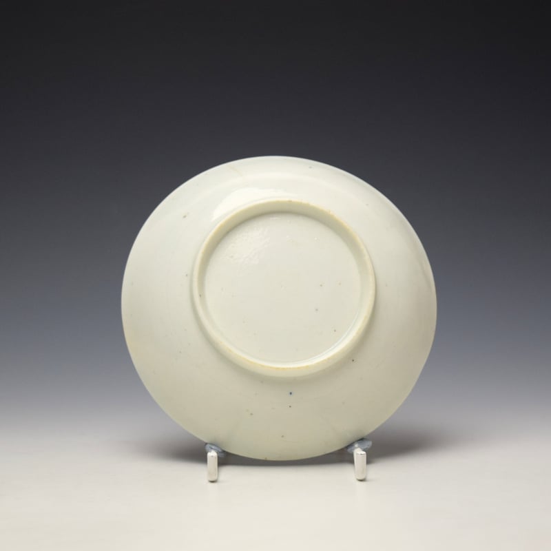 Lowestoft House and Mountain Pattern Trio c1785-90 (16)