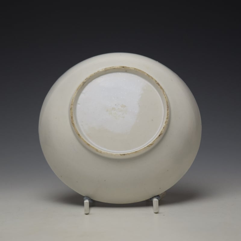 Uncommon Peony and Holed Rock Pattern Breakfast Sized Teabowl and Saucer c1775-80 - Image 10