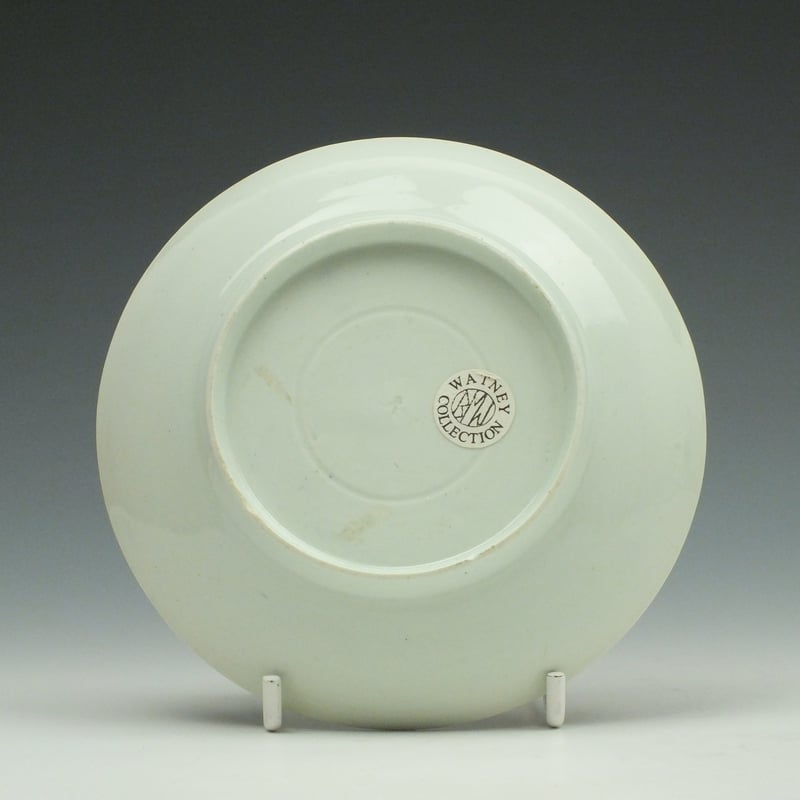 Vauxhall Porcelain Imari Saucer Ex Watney Collection c1755-60 (10)