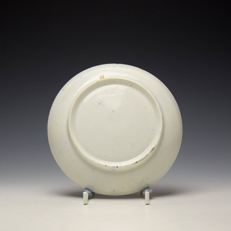 Lowestoft Chinese Tea Party Pattern Teabowl and Saucer c1775-80 (8)
