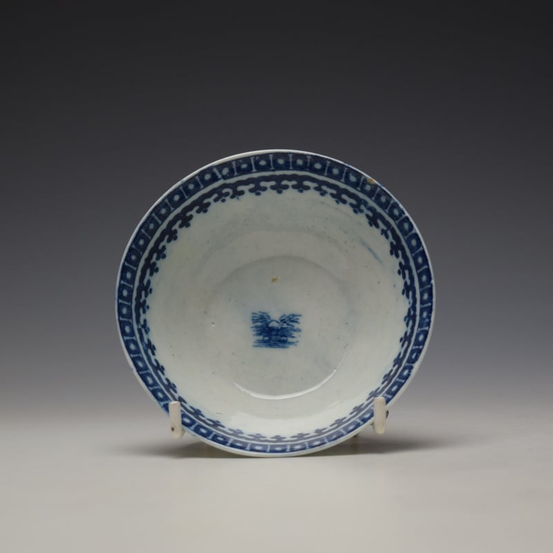 Liverpool Pennington's Fisherman Pattern Tart Pan c1775-85 (3)
