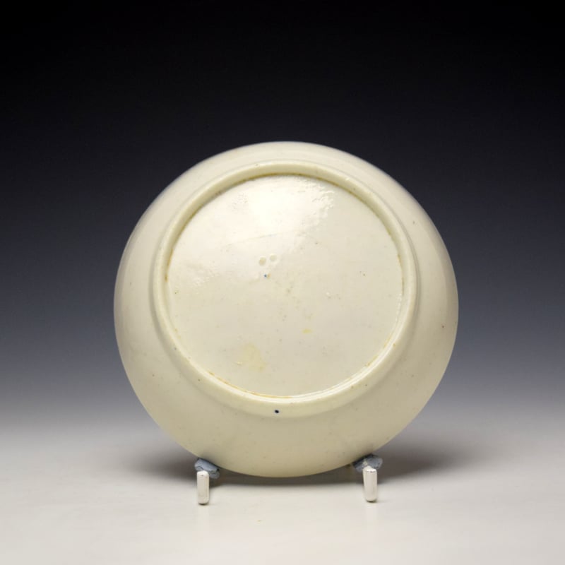 West Pans Cannonball Pattern Saucer c1765-70 (2)