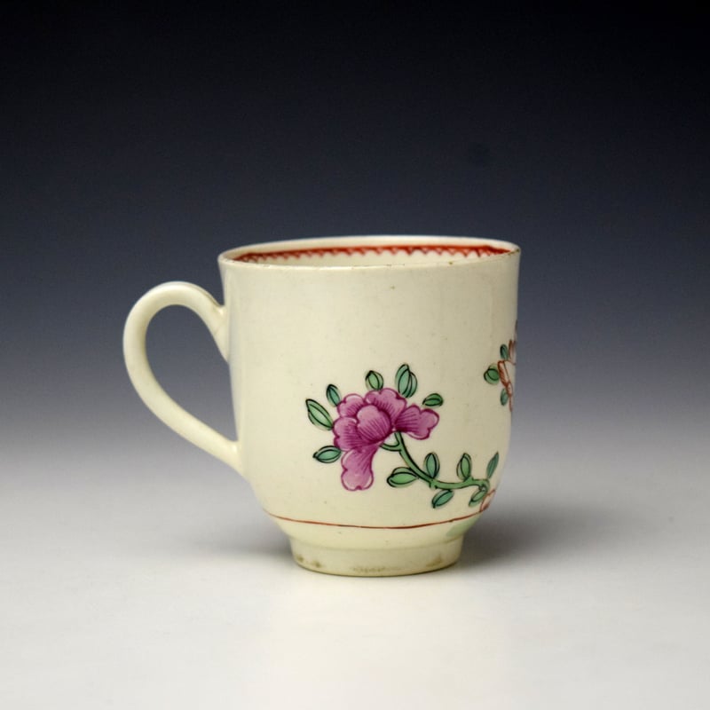 worcester fancy bird and flowering root pattern coffee cup c1770-75 (3)