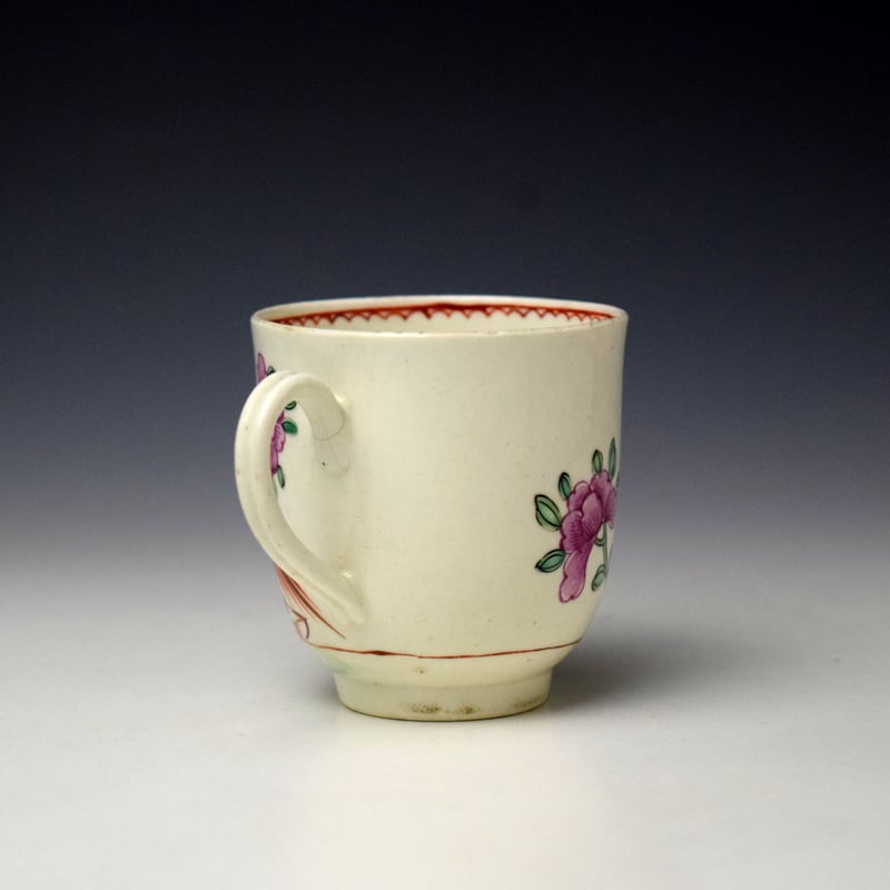 worcester fancy bird and flowering root pattern coffee cup c1770-75 (4)